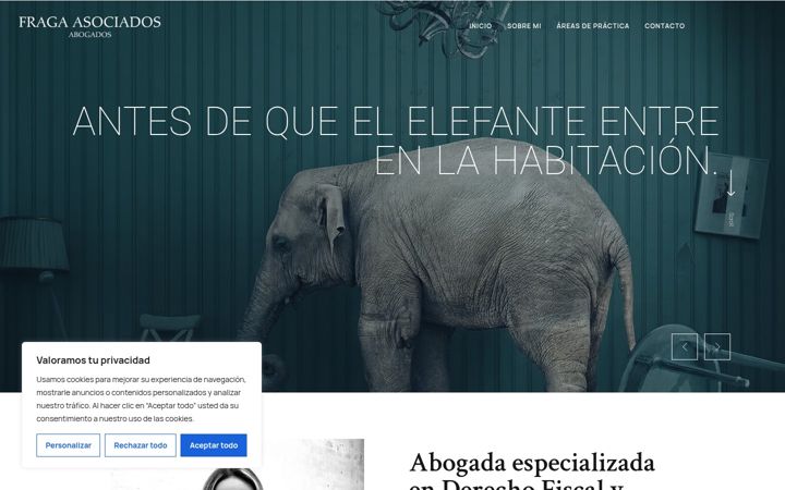 Screenshot of fragaasociados.com