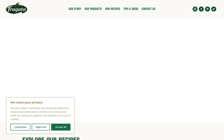 Screenshot of fragata.co.uk