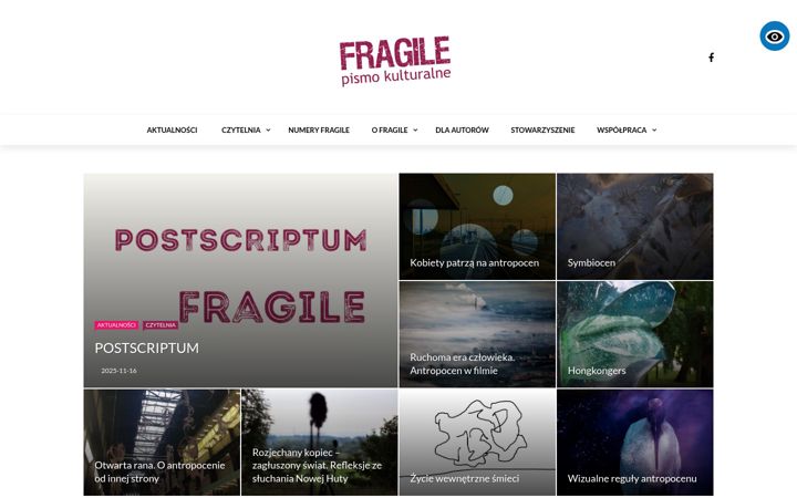 Screenshot of fragile.net.pl