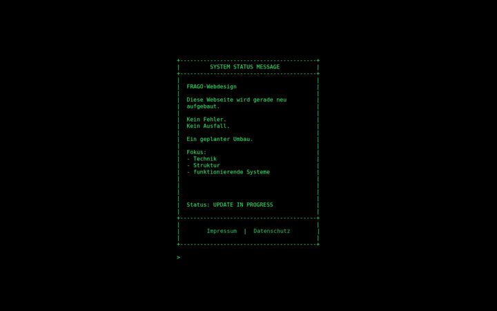Screenshot of frago-webdesign.nl