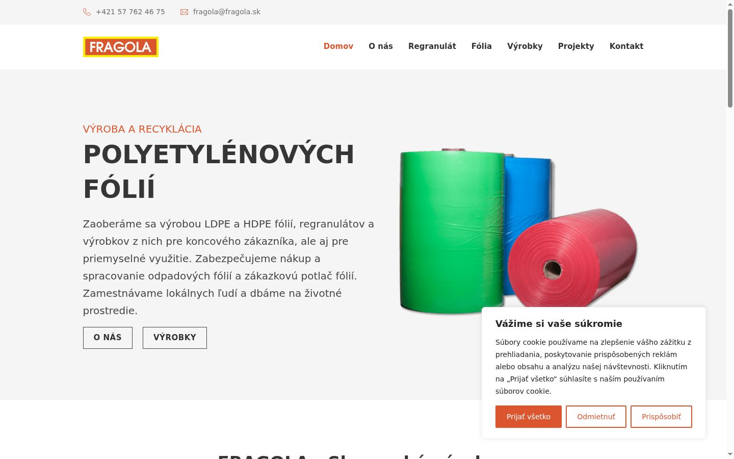 Snímek obrazovky baneru souhlasu zobrazeného před jakoukoli interakcí