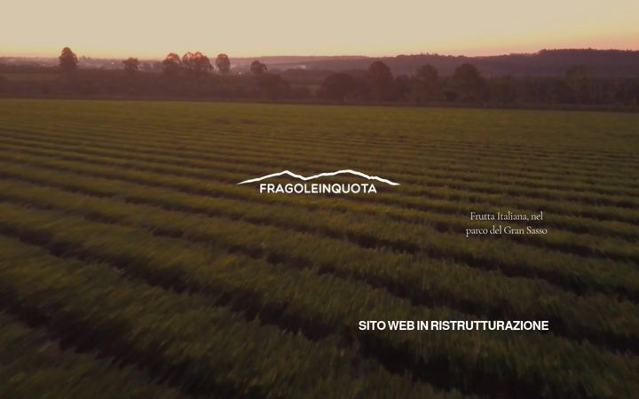 Screenshot of fragoleinquota.it