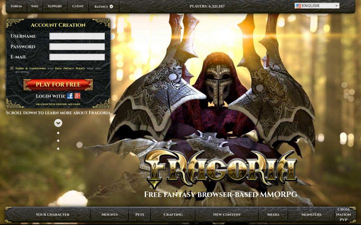Screenshot of fragoria.com