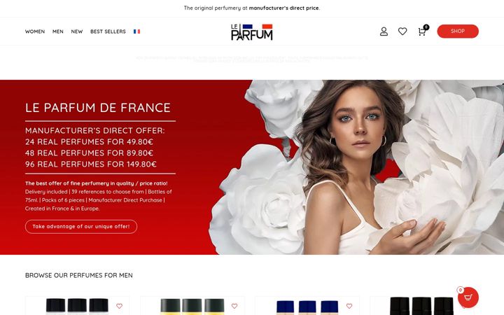 Skjámynd af fragrance-parfum.net