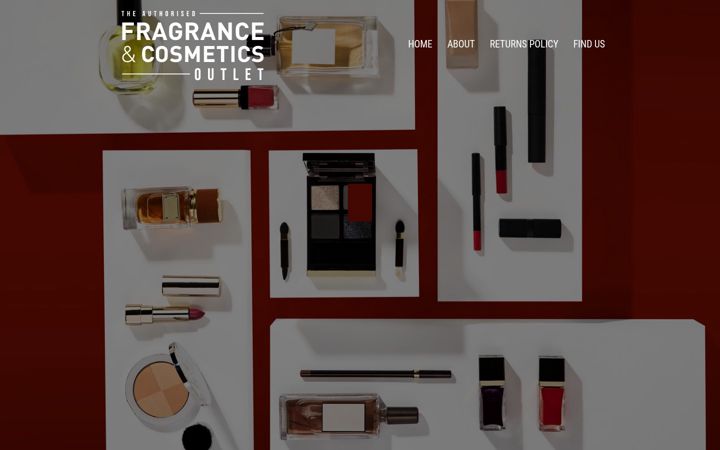 Skærmbillede af fragranceoutlet.co.za