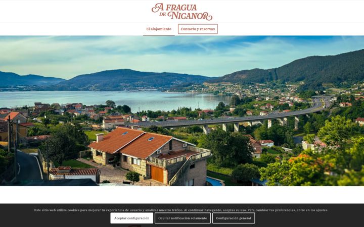 Screenshot of fraguadenicanor.com