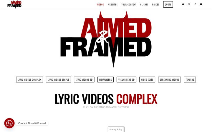 Screenshot of fraimed.com