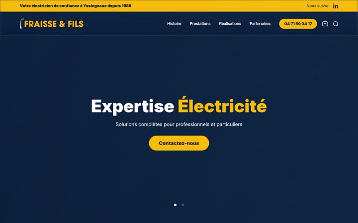 Screenshot of fraisse-et-fils.com