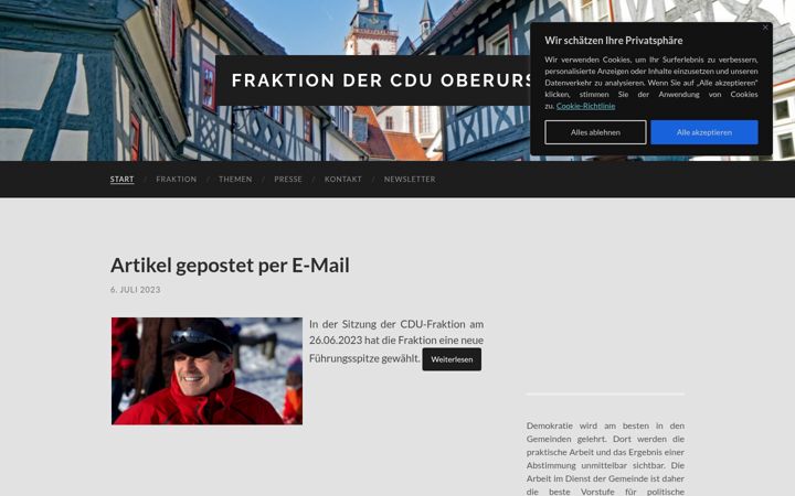 Screenshot of fraktion-cduoberursel.de