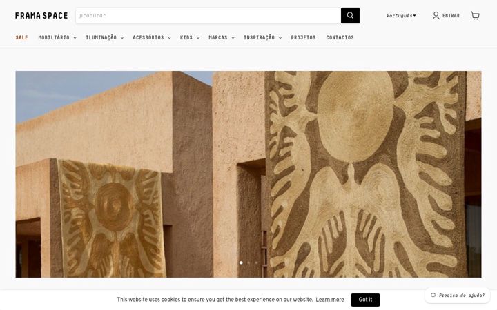 Screenshot of framaspace.com