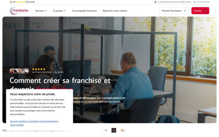 Screenshot of framboise.consulting