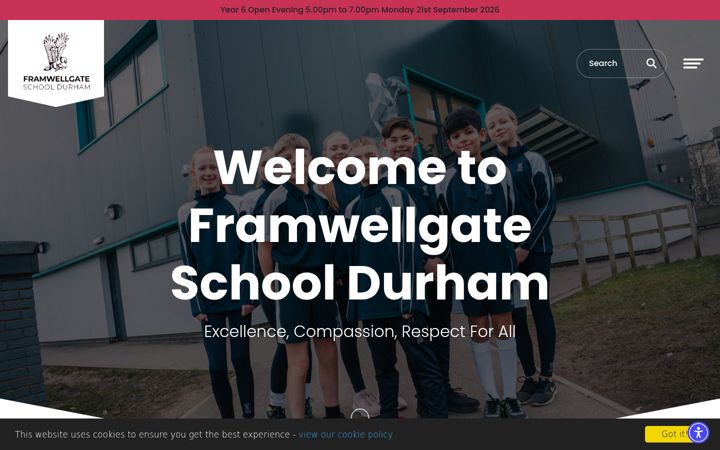 Screenshot of framdurham.com