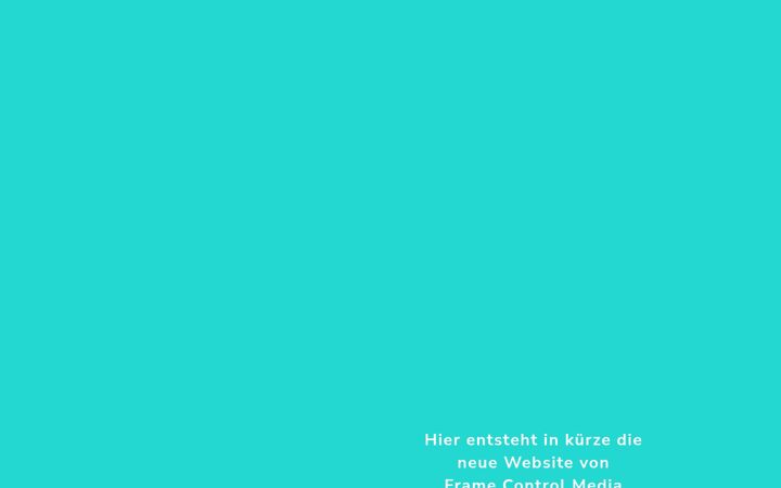 Screenshot of frame-control-media.de