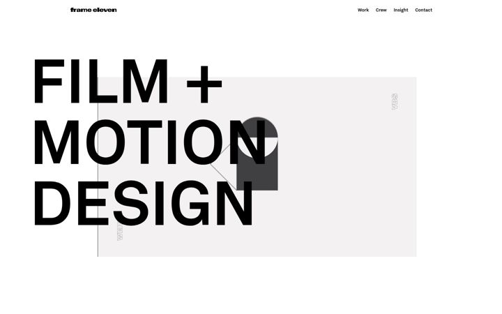 Screenshot of frame-eleven.com
