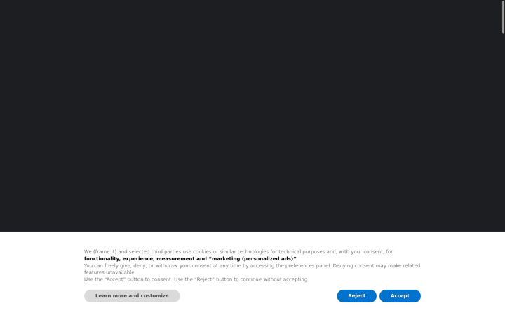 Screenshot of frame.it