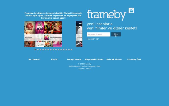 Screenshot of frameby.com