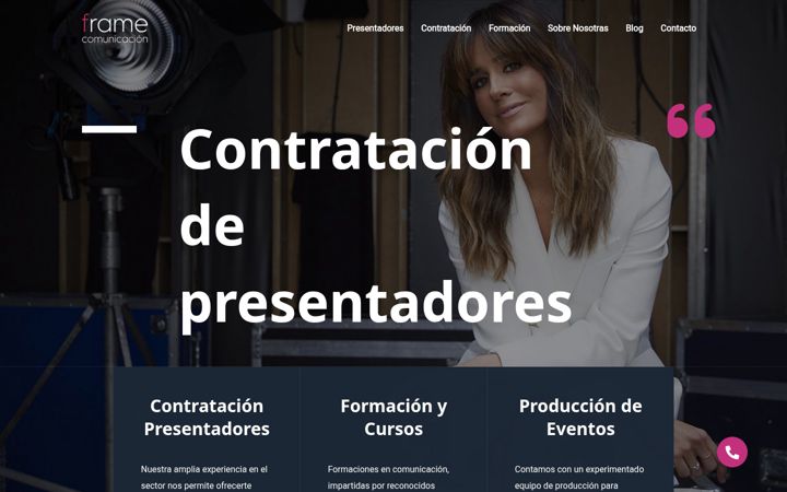 Screenshot of framecomunicacion.com