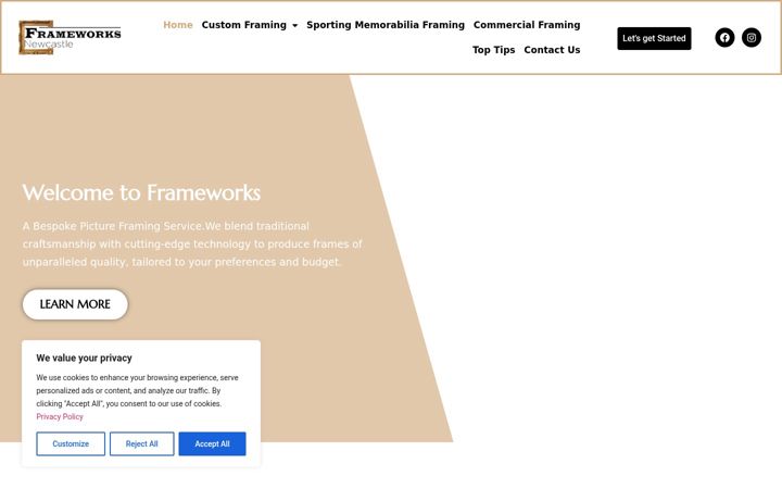 Screenshot of frameworksireland.ie