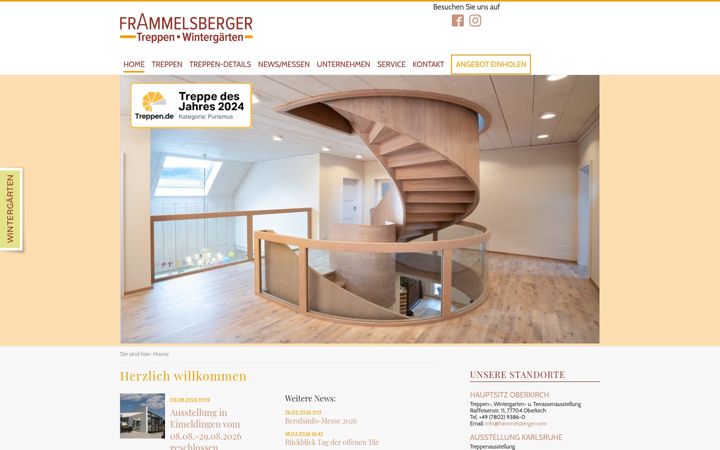 Screenshot di frammelsberger-treppen.de