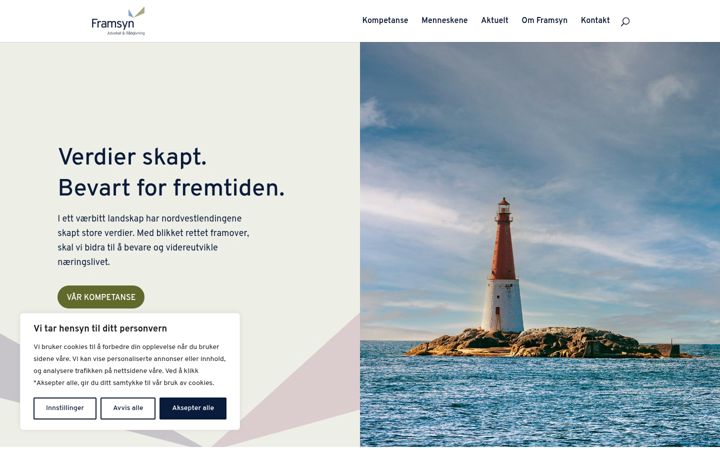 Screenshot of framsynadvokat.no