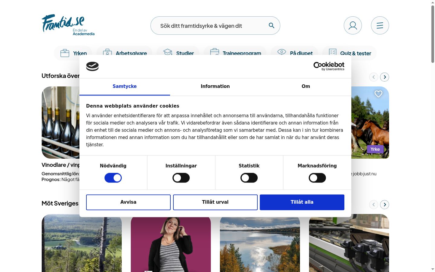 Skjámynd af samþykkisborðanum eins og hann birtist áður en nokkur samskipti fóru fram