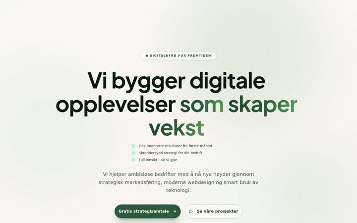 Screenshot of framtidmedia.no
