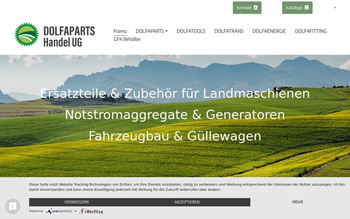 Screenshot of framu.de