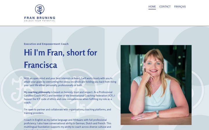 Screenshot ta' franbruning.com