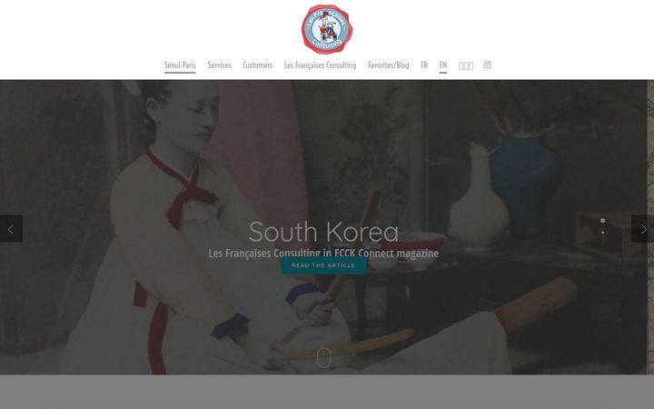 Screenshot of francaises-consulting.com