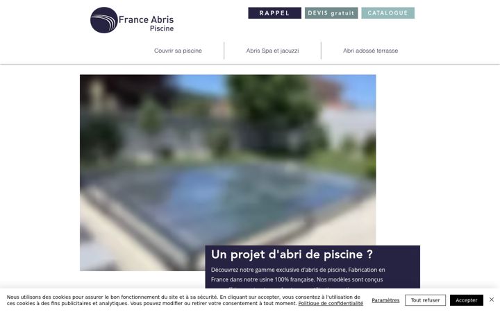 Screenshot of france-abris-piscine.fr