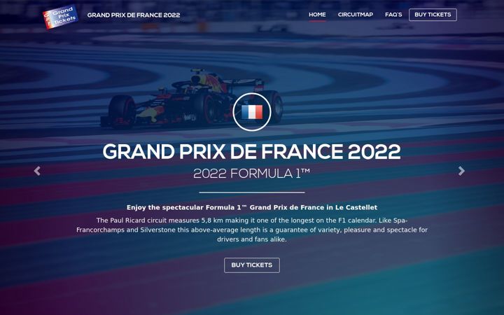 Screenshot of france-grandprix.com