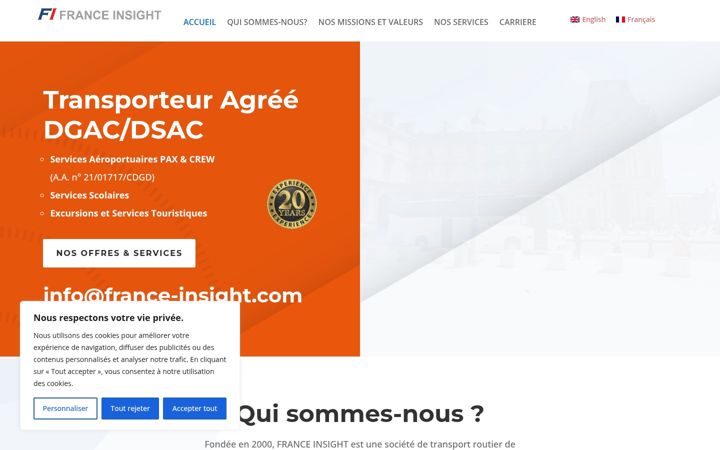 Screenshot of france-insight.com