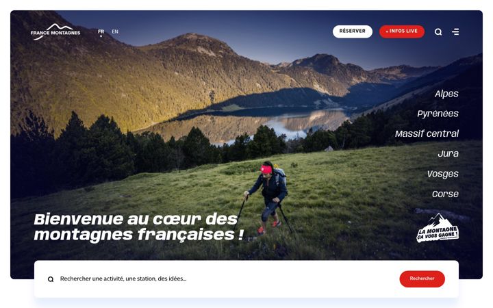 Screenshot of france-montagnes.com