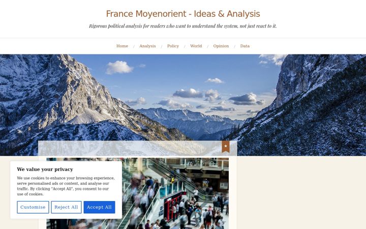 Screenshot of france-moyenorient.com