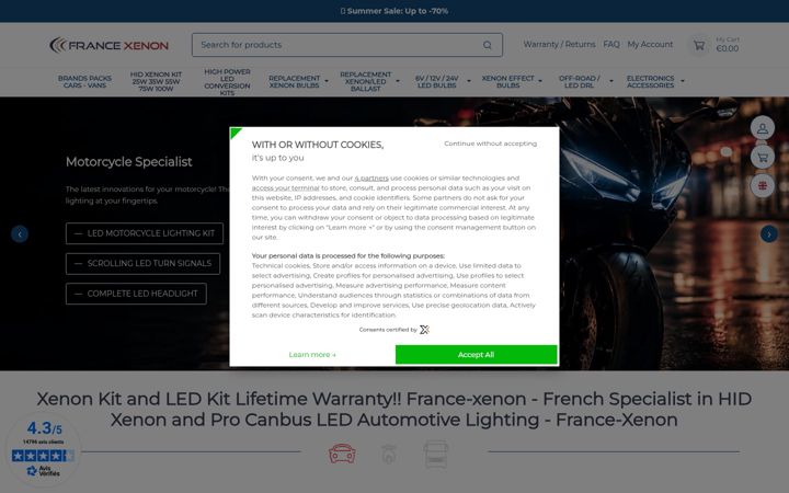 Screenshot of france-xenon.com