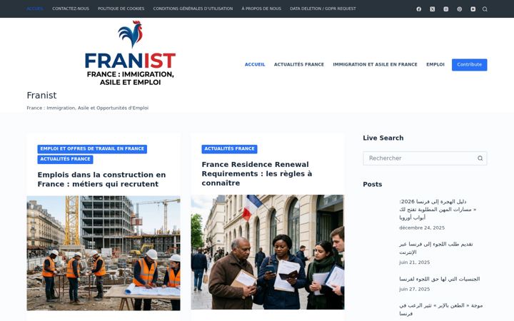Screenshot of francealyom.com