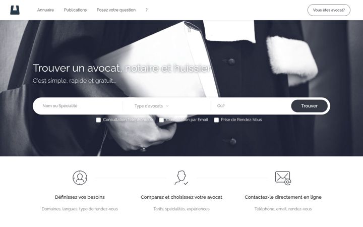 Skjámynd af franceavocat.net