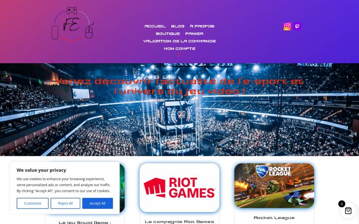 Screenshot of franceesport.com