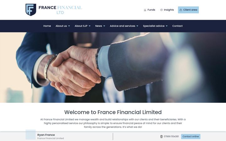 Ekrānuzņēmums no francefinancial.co.uk