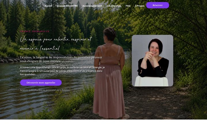 Screenshot of francelaplante.com