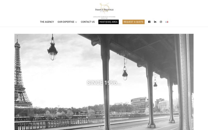 Screenshot of franceprestige.net