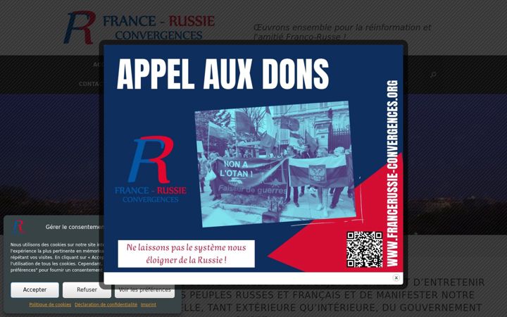 Screenshot of francerussie-convergences.org