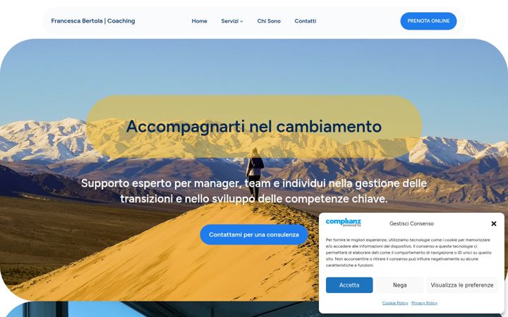 Screenshot of francescabertola.com