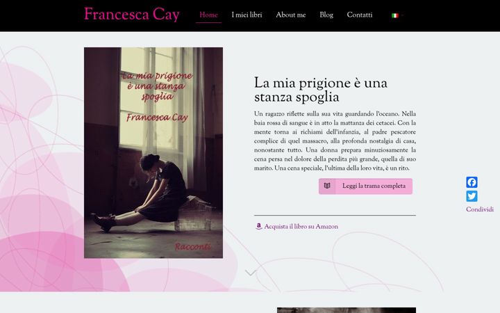Screenshot of francescacay.com