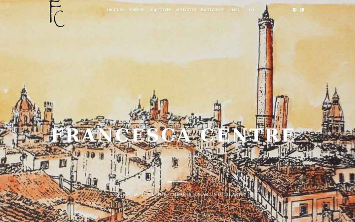 Screenshot of francescacentre.org
