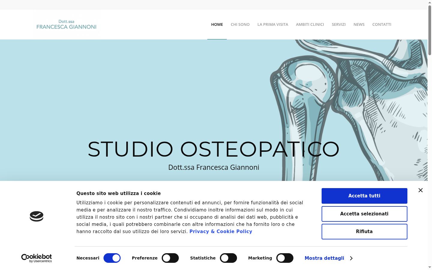 Screenshot tal-banner tal-kunsens muri qabel kwalunkwe interazzjoni