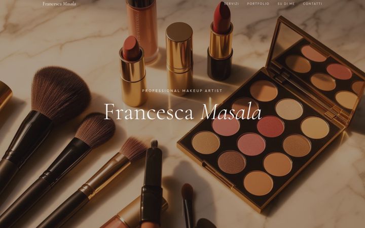 Screenshot of francescamasala.it