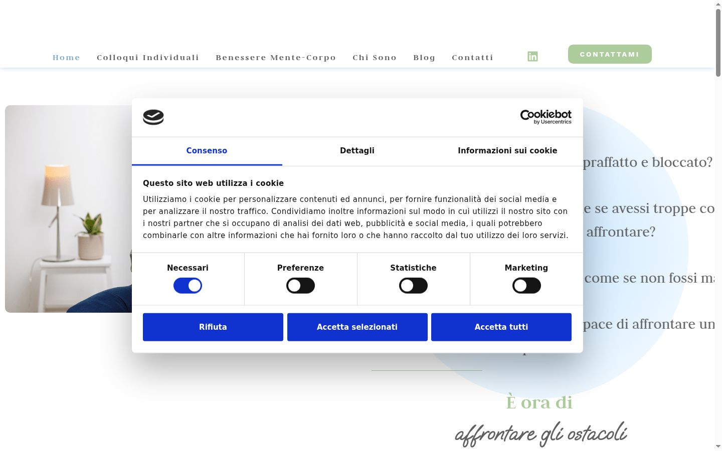 Zrzut ekranu banera zgody wyświetlanego przed jakąkolwiek interakcją
