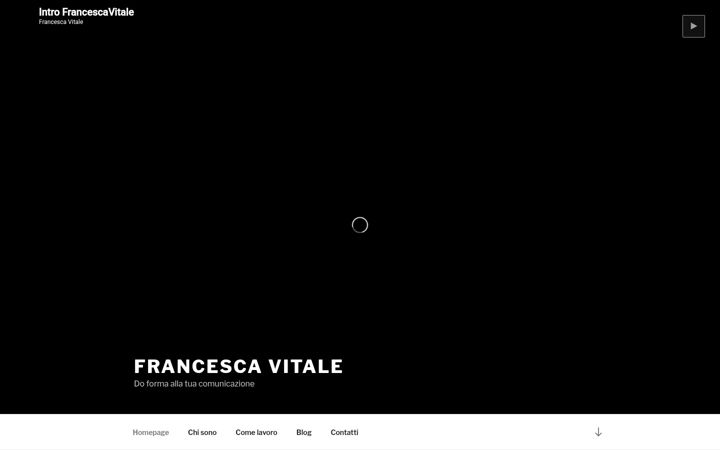 Screenshot of francescavitale.it