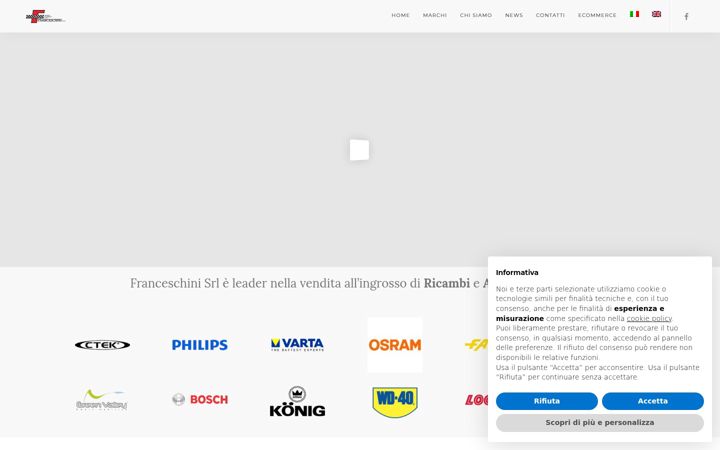 Screenshot of franceschinisrl.it